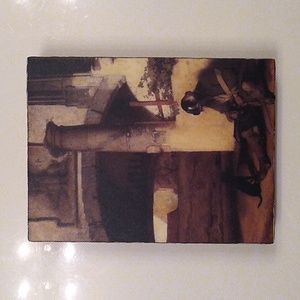 Prototype  Atlantis Tile, like Sid Dickens. *Rare & Retired wall art collectible